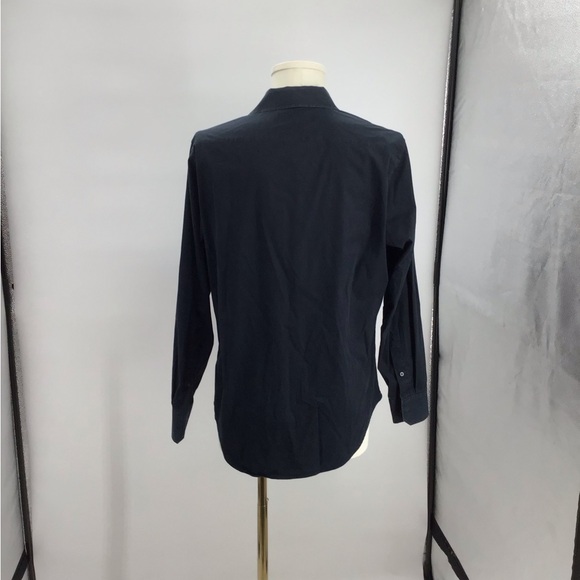 Banana REPUBLIC Stylish Black Cotton Blend Shirt - Picture 2 of 4
